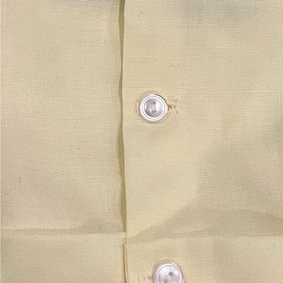 Adorable vintage yellow girls dress (no size tag) approx 6 months - Picture 4 of 5